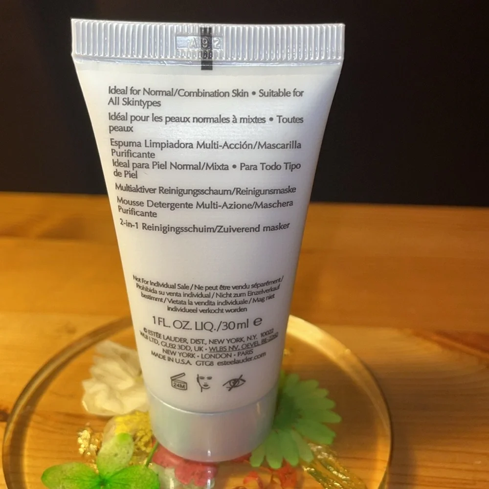 Estee Lauder Perfectly Clean Multi Action Foam Purifying Mask 1 fl oz NWT